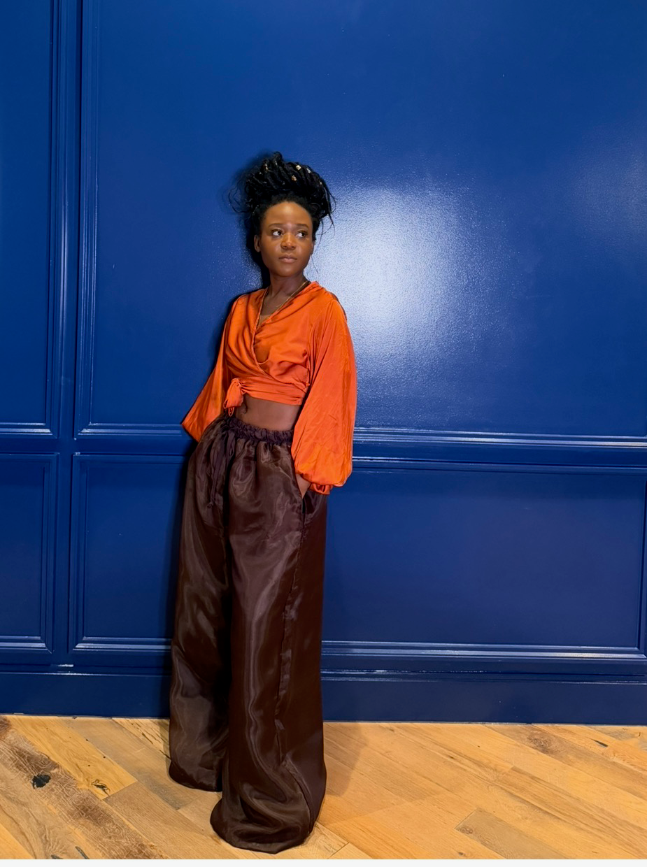 Chiffon Palazzo Pants