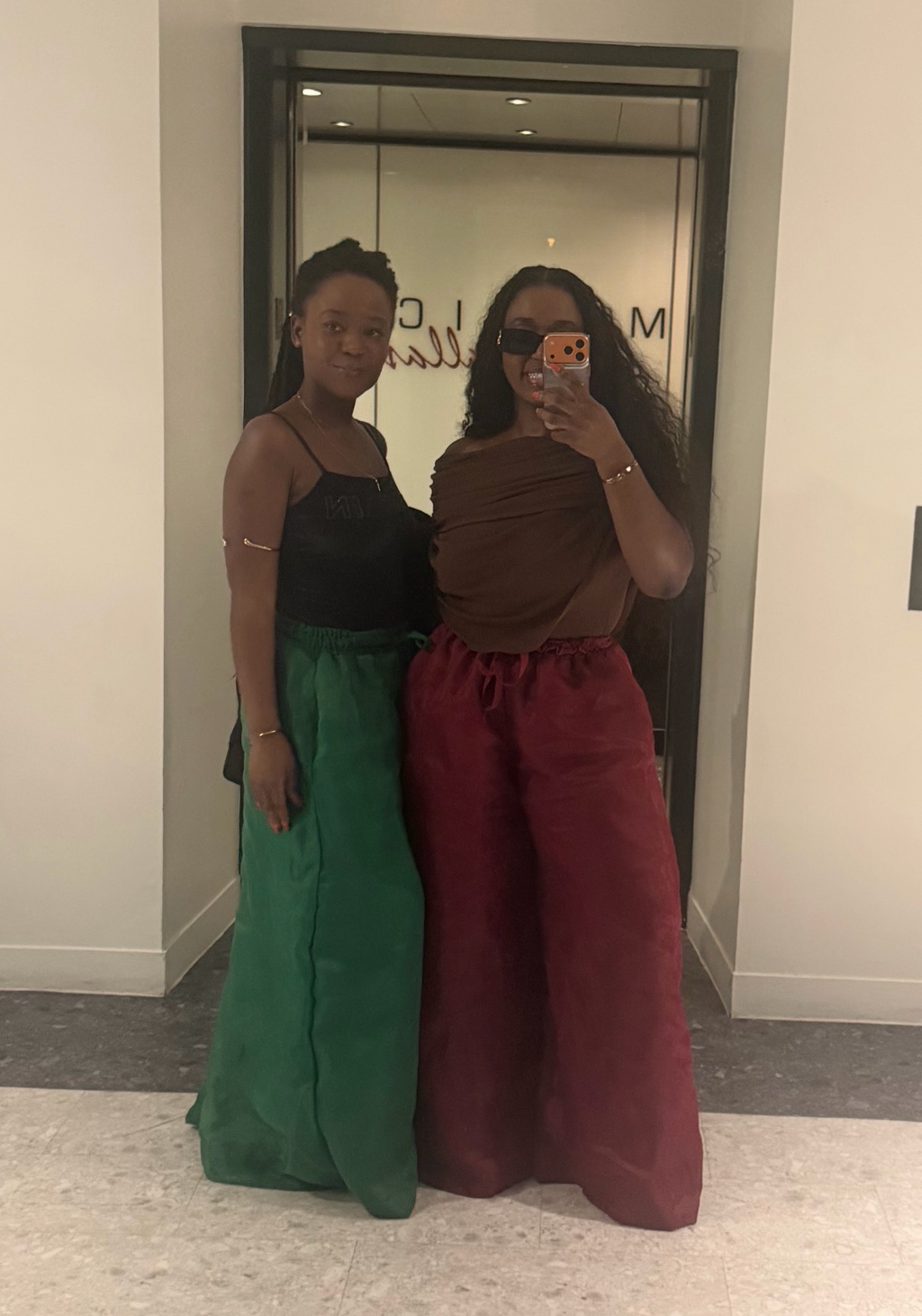 Chiffon Palazzo Pants